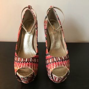 Wild Pair Multi Colored Heels